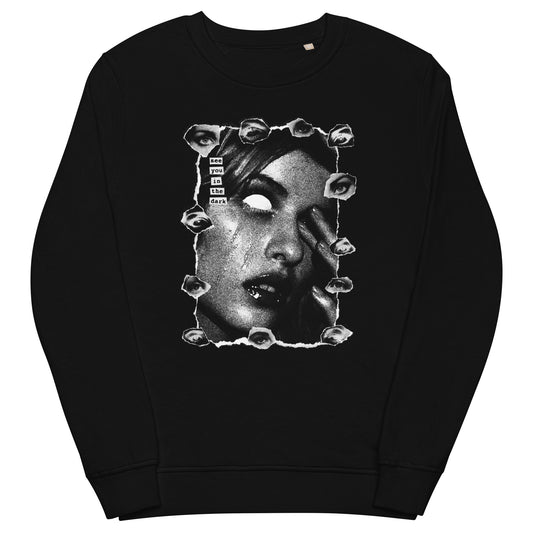 See You In The Dark organic sweatshirt