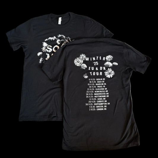 2025 UK/EU WINTER TOUR DATES unisex t-shirt [free shipping]